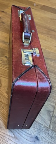 Aktenkoffer leder bordeaux - aktenkoffer,