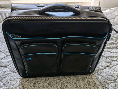 Piquadro trolley blue square - piquadro,