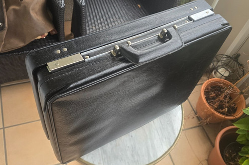 Aktenkoffer vintage schwarz - vintage,