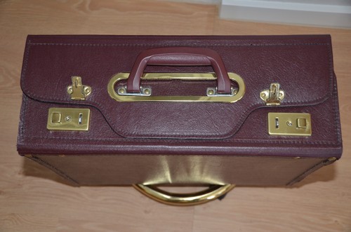 Pilotenkoffer vintage leder - pilotenkoffer,